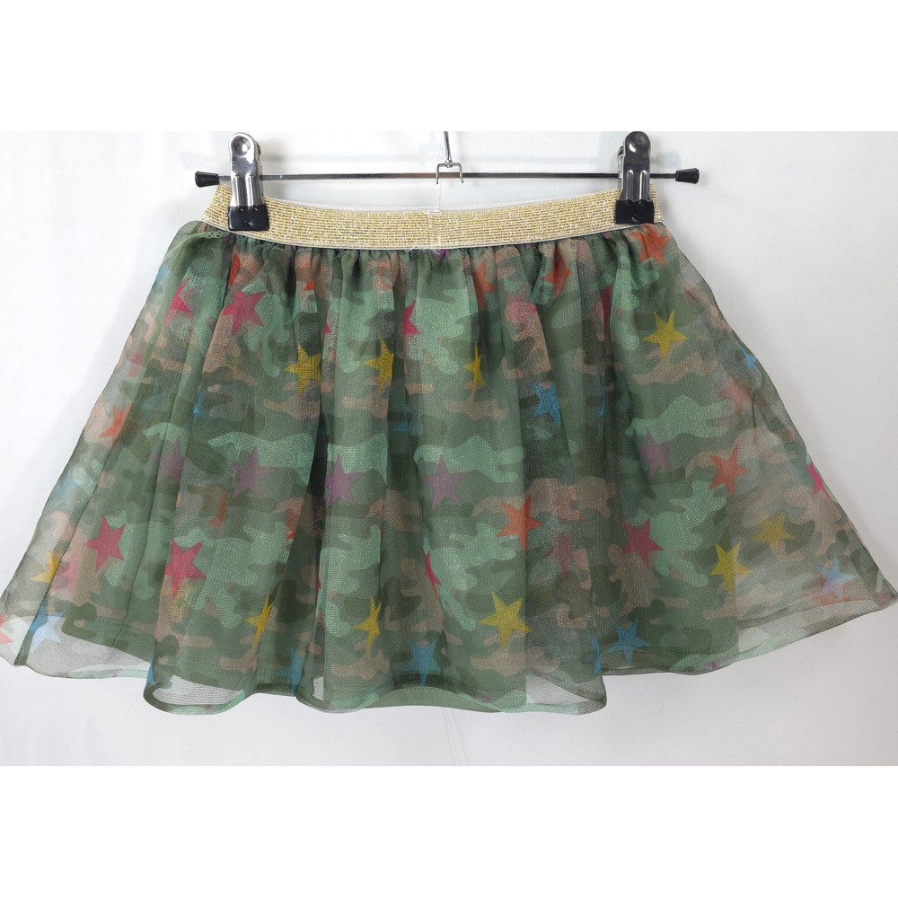 Star Wars Tutu Skirt Girls 5T Tulle Camo Star Green Galactic Sparkle‎  Whimsical
